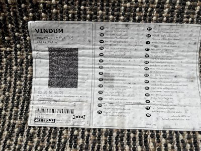 Ikea Vindum matto 